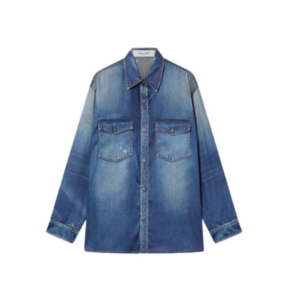 Golden Goose 

Denim effect shirt